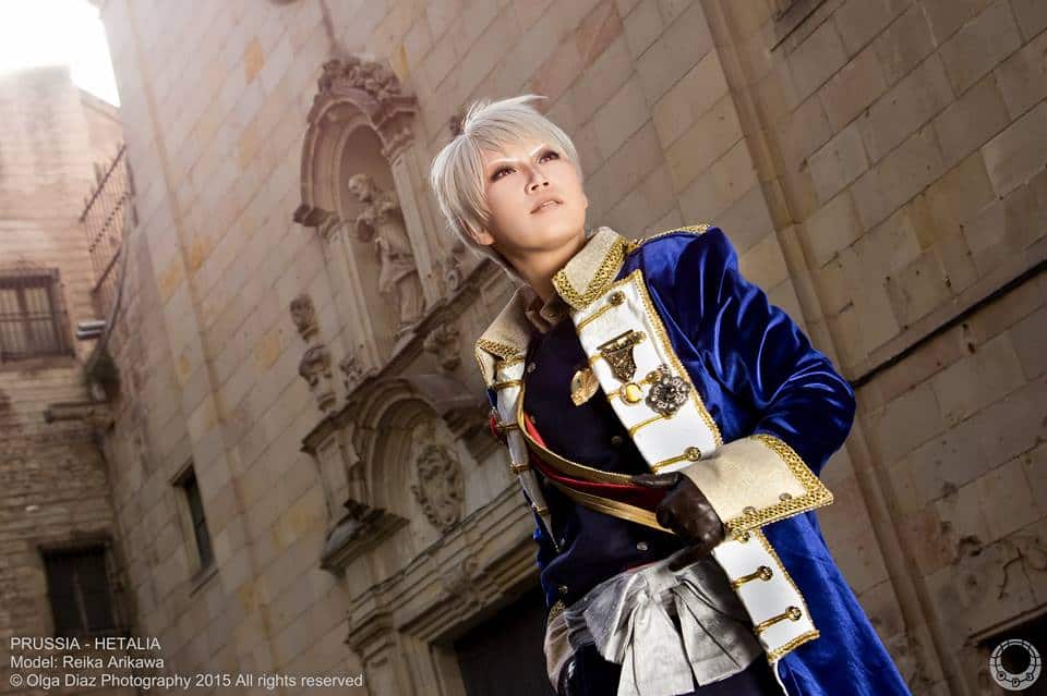 Reika de Prussia (Hetalia) en la sesión fotográfica de Olga Díaz Photography