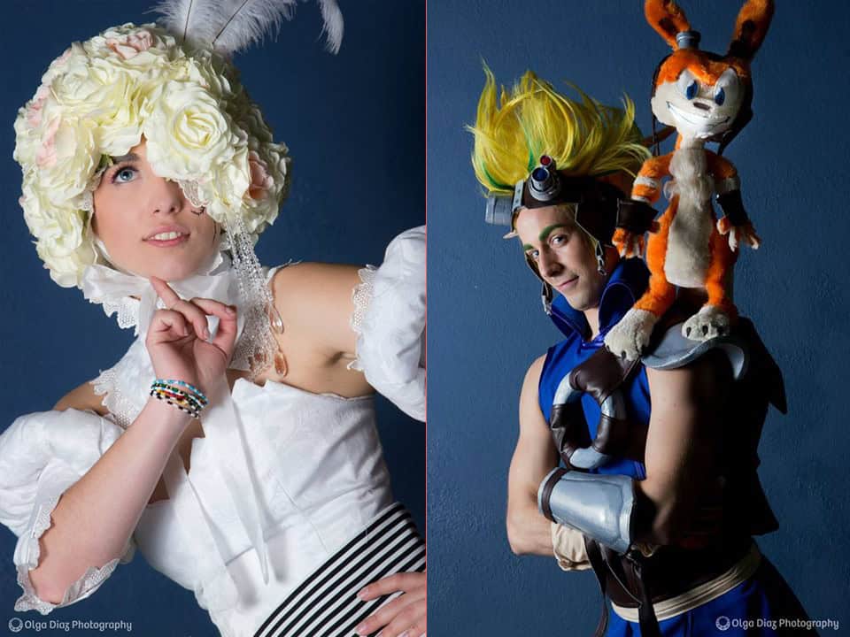 Shirae de Doll (kuroshitsuji) ganadora a la mejor confección / Taifu de Jak & Daxter, ganador a la mejor caracterización
