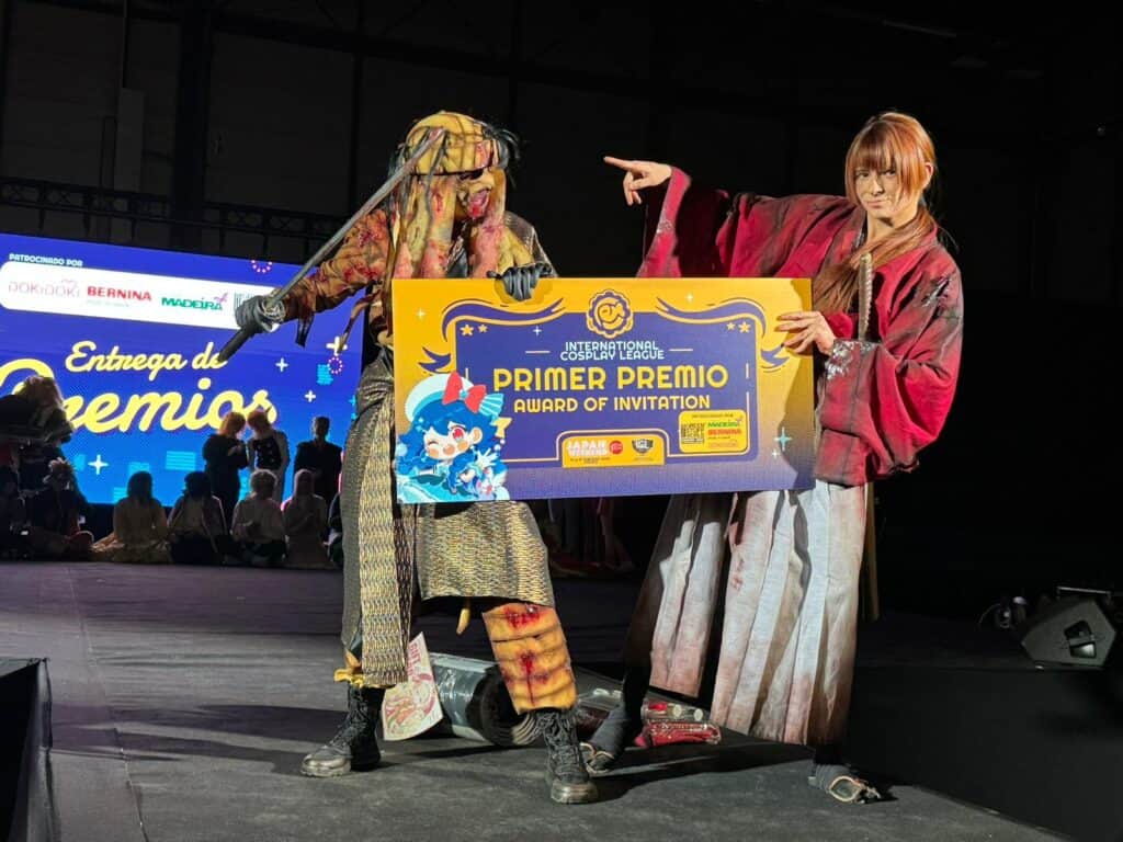 Ganadores de los concursos de cosplay de la Japan Weekend Madrid de Febrero de 2026