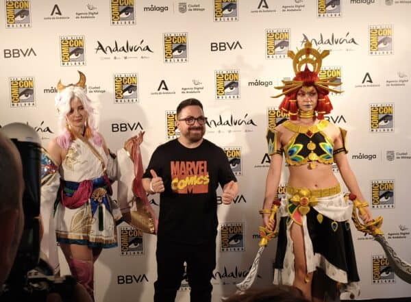 El influencer Dani Lagi - Strip Marvel, en el photocall de la presentación de la San Diego Comic-Con Málaga 2026
