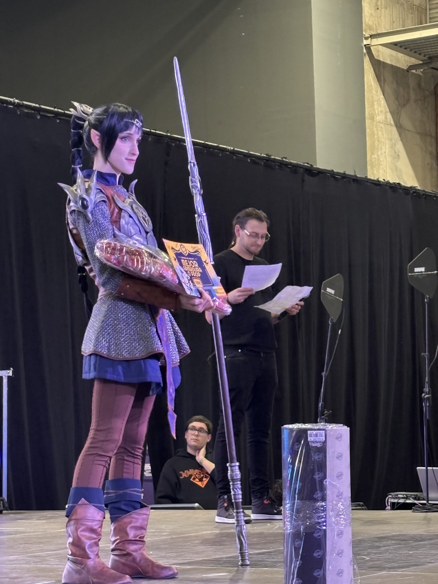 Kaisiwiwi premio a mejor armadura o prop con su cosplay de Baldur's Gate 3 en Japan Weekend Barcelona 2026