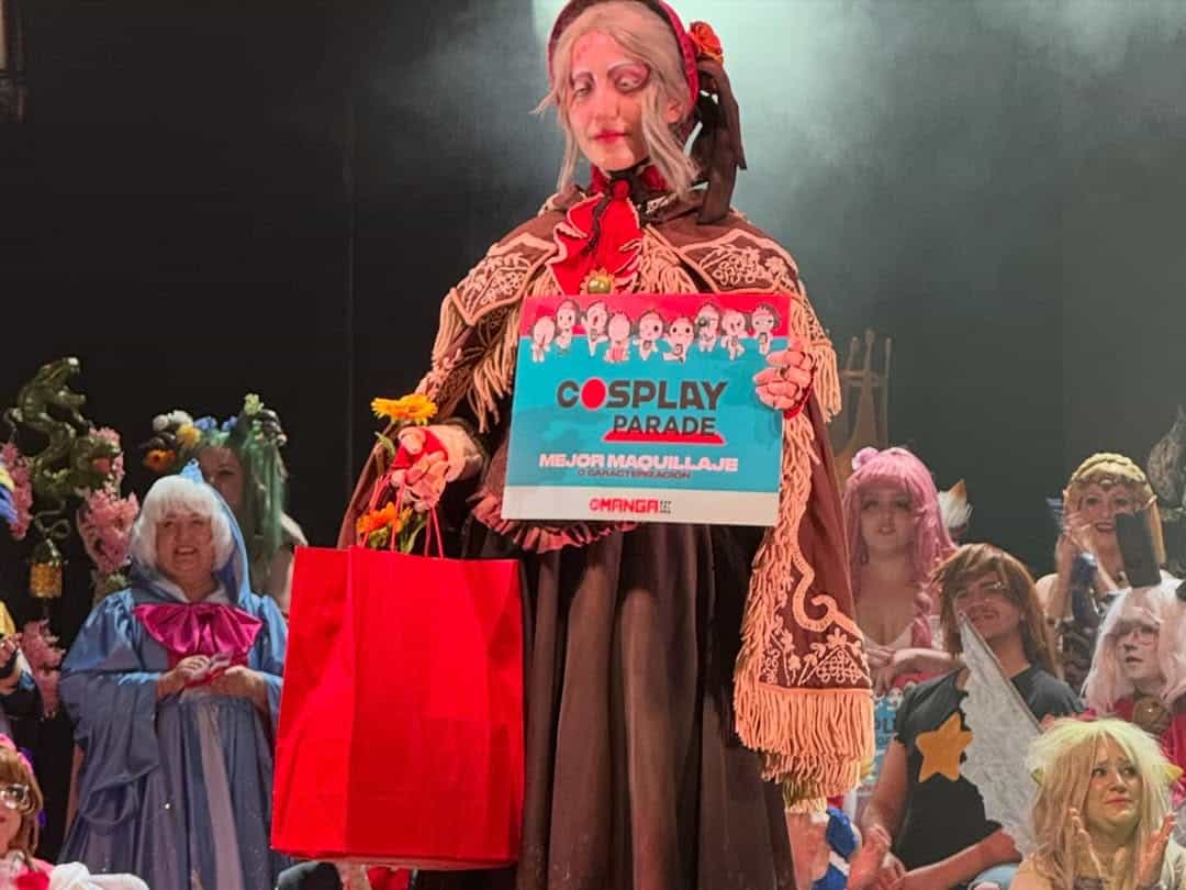 Premio a mejor caracterización en el Cosplay Parade en el 31 Manga Barcelona