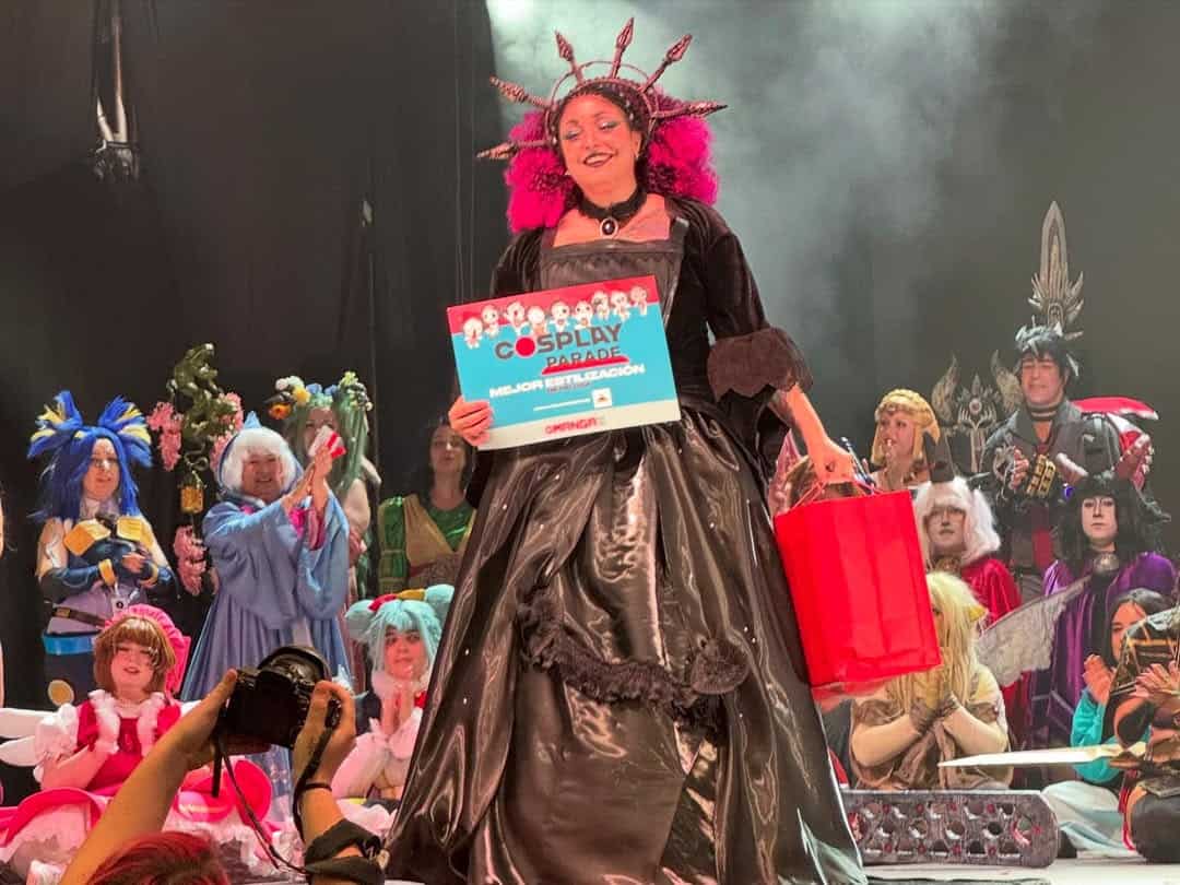 Premio a mejor peluca en el Cosplay Parade en el 31 Manga Barcelona