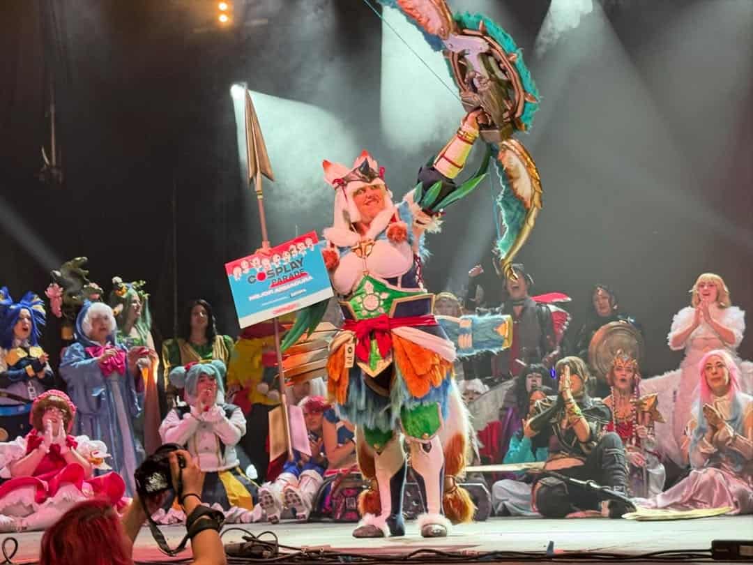 Premio a la mejor armadura en el concurso Cosplay Parade del 31 Manga Barcelona