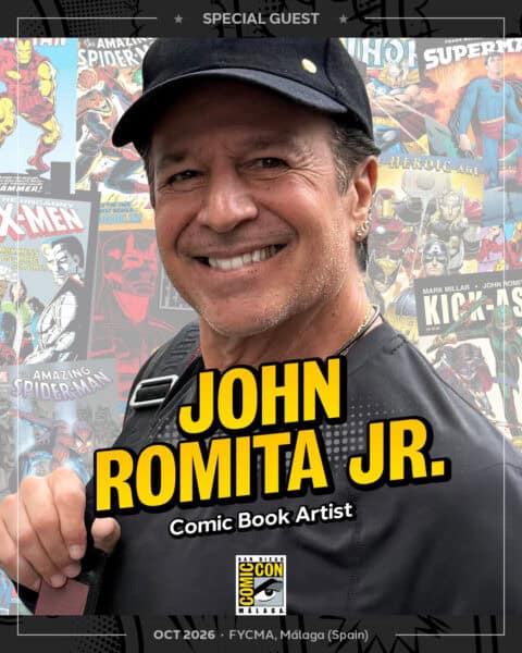 John Romita JR. Invitado a la San Diego Comic-Con Malaga 2026